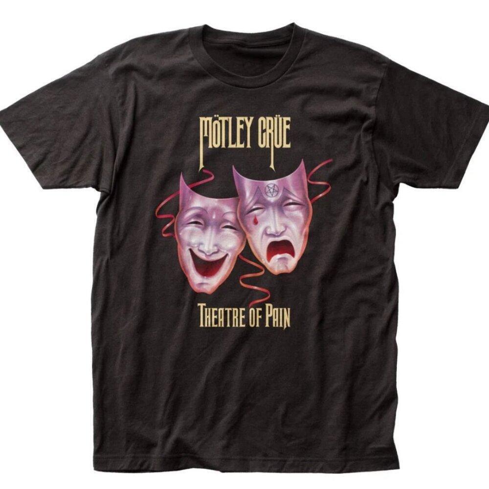Motley Crue Theater Of Pain T Shirt Mens Rock And Roll Music Band Tee 166